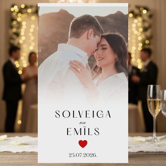 Personalizēta dzēriena etiķete kāzām #7